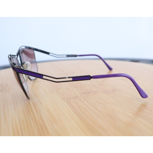 Paloma Picasso 1478 98 Vienna Line Sunglasses 61-14-125 Purple/Black FRAMES ONLY main image 6